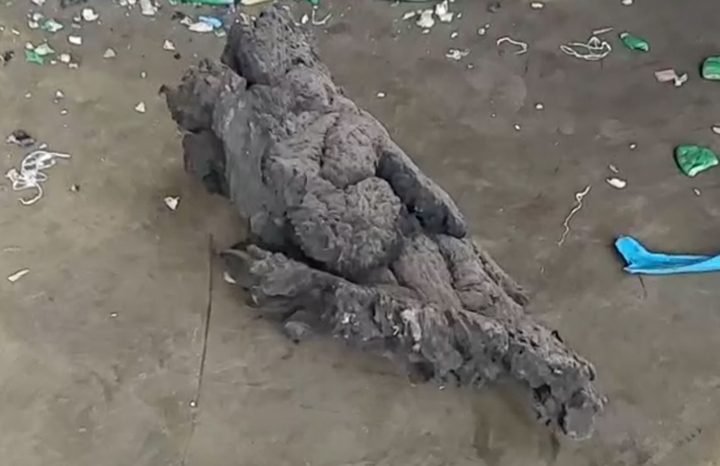 塑料废块回收处理